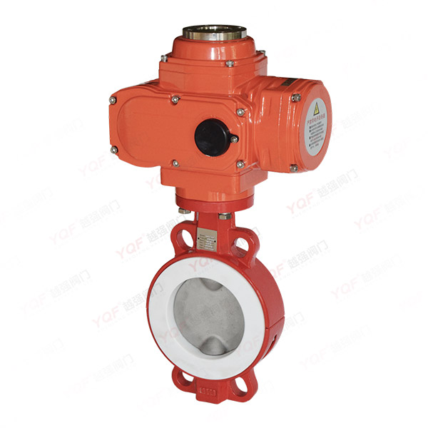 防爆电动对夹蝶阀
