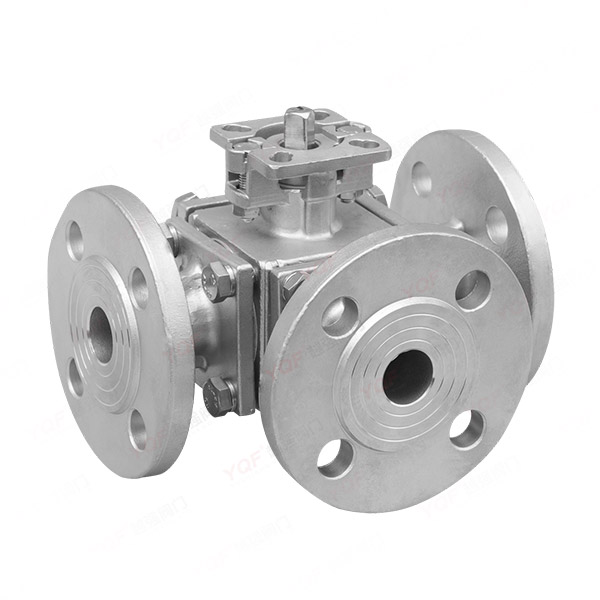 三通高平台法兰球阀