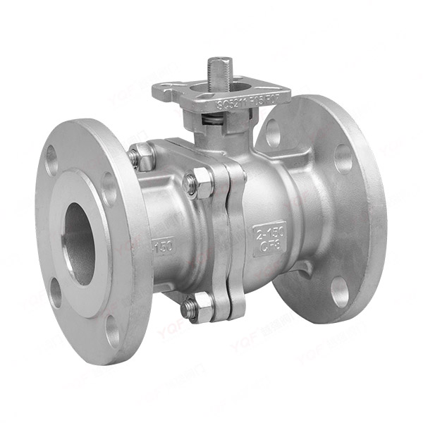 美标高平台法兰球阀