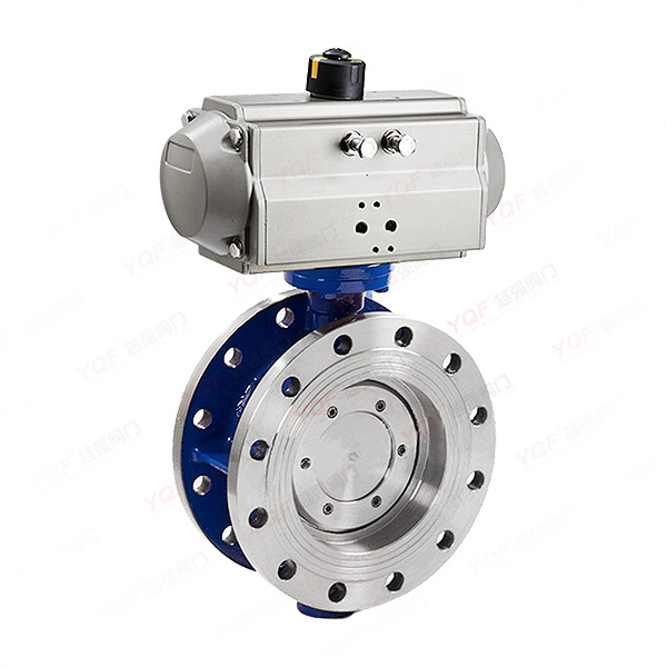 气动硬密封法兰蝶阀