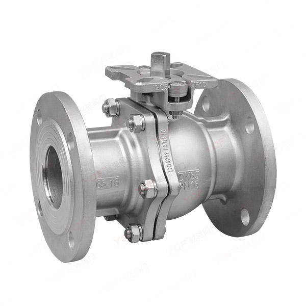 国标高平台法兰球阀