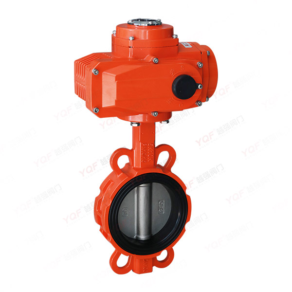 电动对夹软密封蝶阀