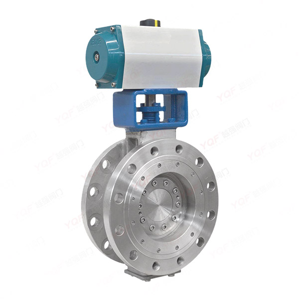 气动双向压蝶阀