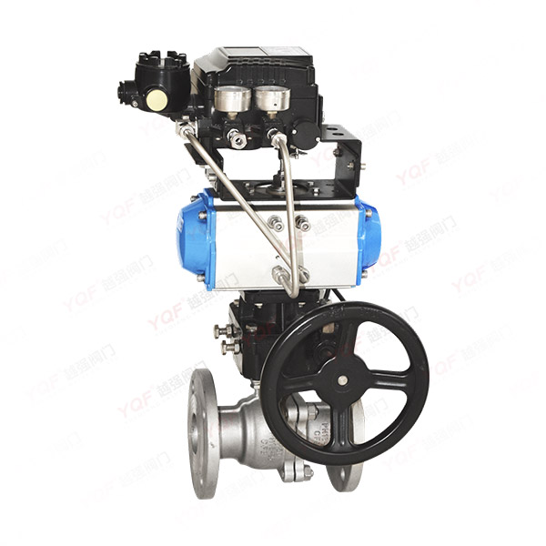 调节型气动法兰球阀