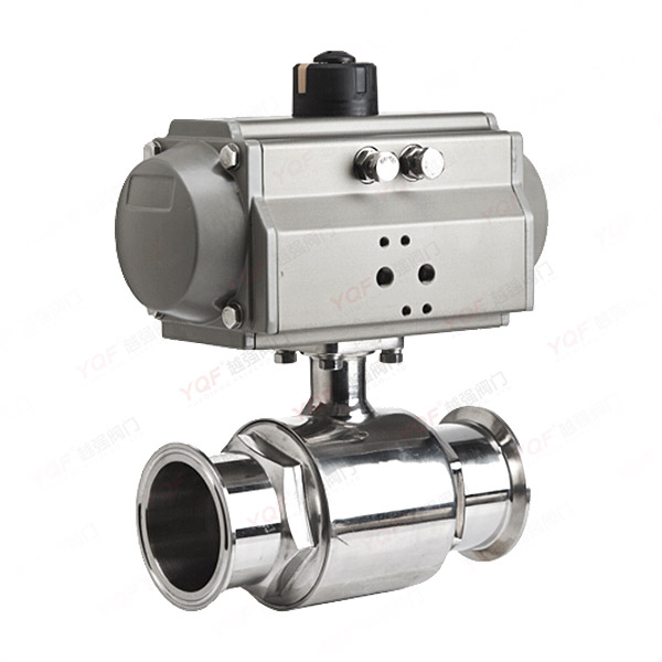 气动卫生级快装球阀