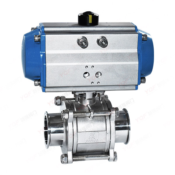 气动快装球阀